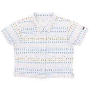 90s Calvin Klein button up crop top 1990s vintage